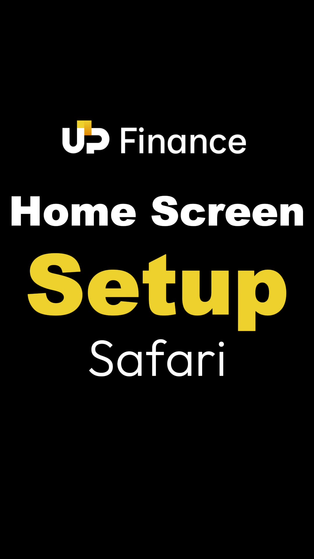 Add to Home Screen in Safari